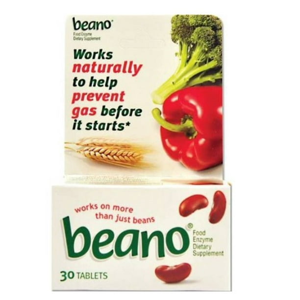 Beano Gas Relief 300 GALU Strength Tablet 1 Bottle 30/Bottle
