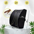 thumbnail image 3 of Memory Cotton Back Cushion Lumbar Support Office/Car Seat Comfort Backrest, 3 of 7