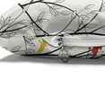 thumbnail image 4 of Forest Pet Bed, Woodland Inspired Abstract Design Leafy Tree Branches and Colorful Birds, Resistant Pad for Dogs and Cats Cushion with Removable Cover, 24" x 39", Coconut and Multicolor, by Ambesonne, 4 of 4