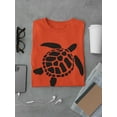 thumbnail image 3 of Sea Turtle Stencil Art T-Shirt Men -Image by Shutterstock, Male 4X-Large, 3 of 4