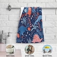 thumbnail image 6 of GZHJMY Dinosaur Soft Hand Towels, 2 Pcs Absorbent Bath Towel Decorative Fingertip Towels for Bathroom Gym Spa Hotel Beach Swimming Pool,14.4"x 28.3", 6 of 7