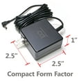thumbnail image 2 of EDO Tech 19V Wall Charger for EVOO EVC156-1BK EVC156-2Bk Ultra Thin Laptop, 2 of 6