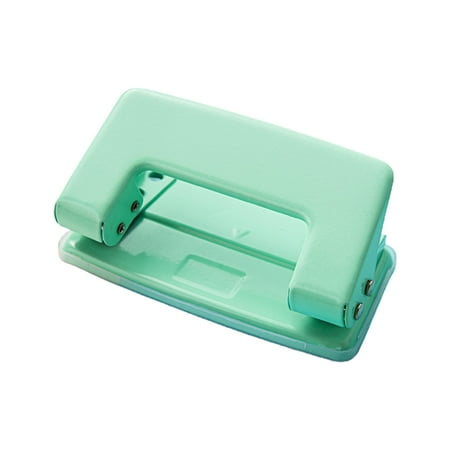 

Dual-Hole Puncher Non-slip Handle Portable Hole Punch Tool Effortless Punching