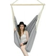 thumbnail image 2 of Canvas Hanging Seat 130*105cm hammock to sit Gray Lilac, 2 of 5