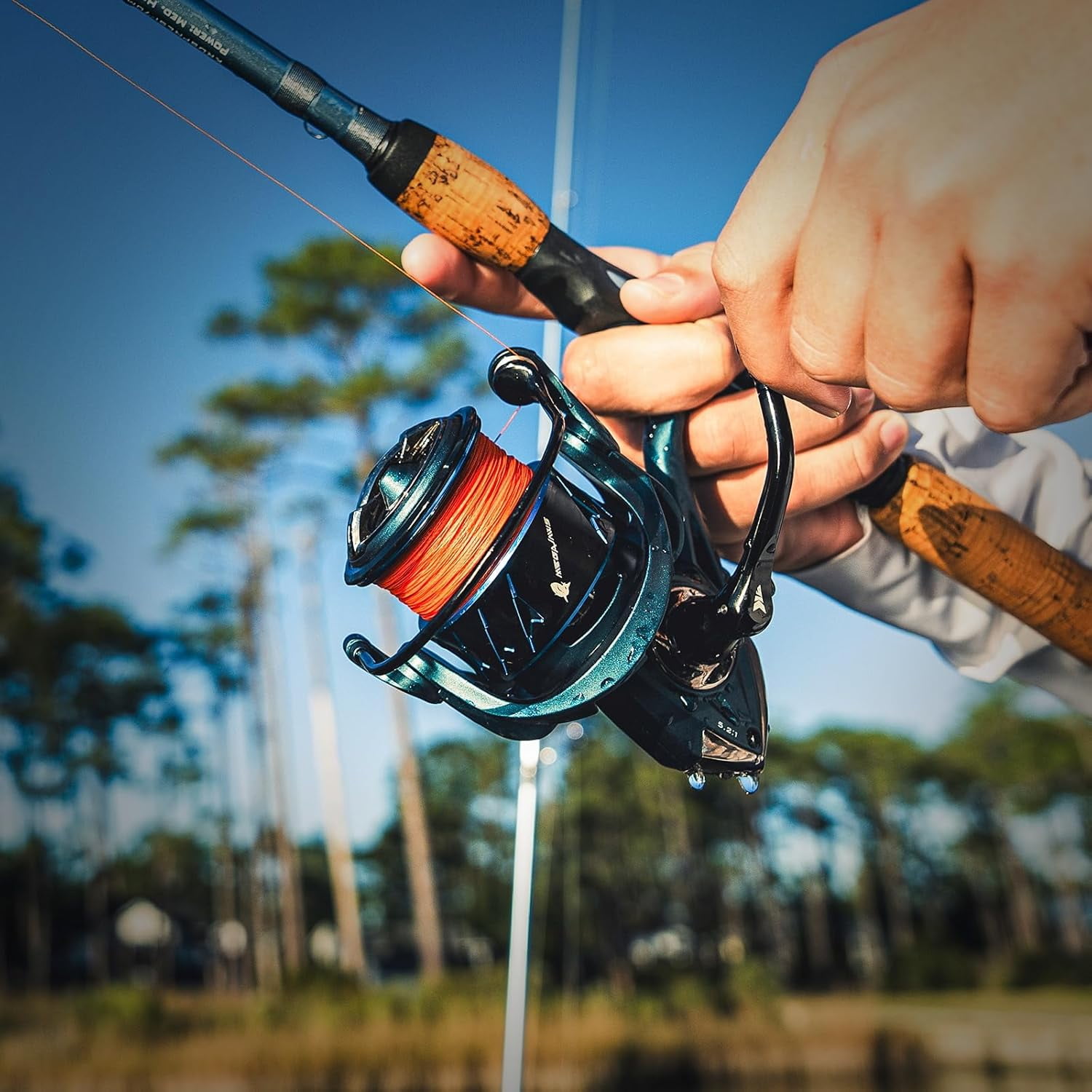 KastKing Spinning Fishing Reel Up to 39.5LBS Max Drag 6.2:1/5.2:1 Gear Ratio 10+1- MegaJaws