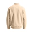 thumbnail image 6 of Fabrcox Mens Long Sleeve Polo Shirts Casual Button Collared Shirts Regular Fit Solid Color Workout Fall Winter Business Men Golf Shirt Khaki M, 6 of 8