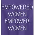 thumbnail image 2 of Empowered Women Empower Women Feminist T-Shirt RBG Ruth Bader Ginsburg Feminism Tee Purple XL, 2 of 4