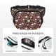 thumbnail image 5 of Fotbe To The Best Mom Cangurera Cuadrada con Estampado de Doble Capa, Bolsa de Cintura Ajustable Mini para Hombres y Mujeres, 5 of 9