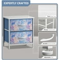 thumbnail image 3 of Sorbus 2 Drawers Nightstand Chest End-Table - Tie Dye, 3 of 9