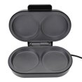 thumbnail image 1 of Mini Pancake Maker with Double Non Stick Plate, 850W Small Electric Grill for Burger Breakfast Lunch Snacks, Aluminum Heating Plate, Safe Touch Handle, 1 of 7
