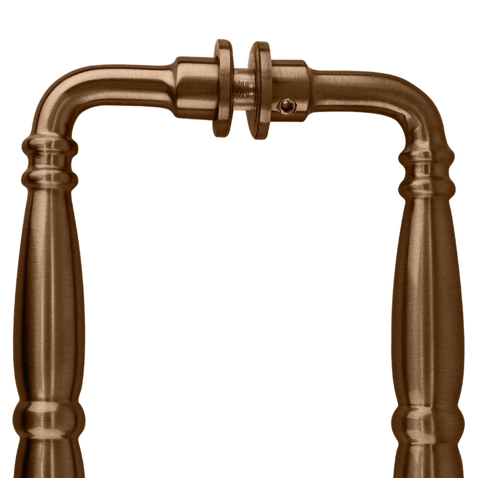 CRL V1C8X8ABRZ Antique Bronze 8" Victorian Style Back-to-Back Pull Handles