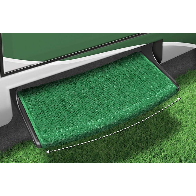 Prest-O-Fit 2-0200 Wraparound+Plus Radius Step Rug 22"" - Verde