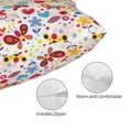 thumbnail image 3 of Kdxio Cotton Pillow Cases 20"x30" Pillowcases,Soft and Breathable Bedroom Pillow Cases-Cute Butterfly Flowers, 3 of 8