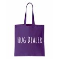 thumbnail image 1 of Hug Dealer, Funny Cotton Canvas Re-Usable Shopping & Carry-All Tote Bag, 1 of 3