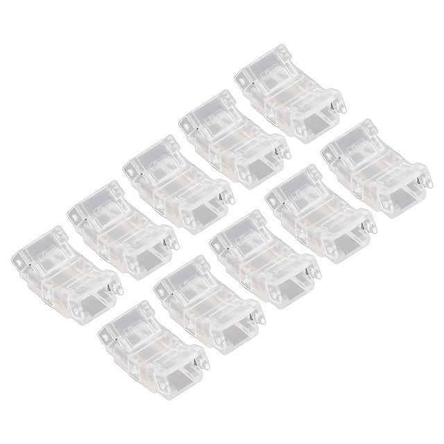 LED Strip Connectors, LED Light Strip Connectors 2Pin Solderless For Office
