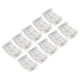 thumbnail image 5 of Conectores De Tira De LED, Aplicaciones De 8 Mm De Ancho Conectores De Tira De Luz LED Fuertes 10 Piezas Sin Soldadura Para Almacén, 5 of 7