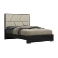thumbnail image 3 of K-Living Travis Queen Size Platform Bed with Slats in 2 Tone Color, 3 of 3
