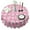 Pink Bows And, variant on Pink Football and Drinks Pattern Round Tablecloth 60"x60",Wrinkle Wipeable Table Cloth for Kitchen Dining Room Picnic Patio Party