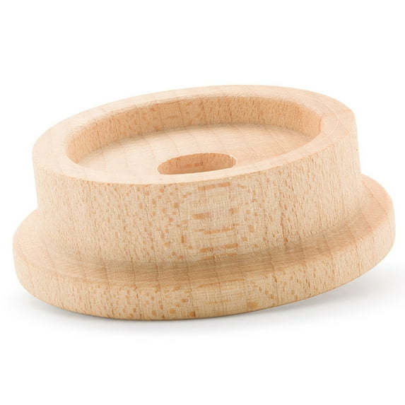 Wooden Train Toy Wheels 1-3/16 Inch - Axle Hole is Approximately 5/16 Inch Pressed Fit - Pack of 100 by Woodpeckers