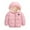 Pink, variant on Baby Boys Girls Winter Coats, Thick Hooded Down Kids Infants Toddlers Winter Warm Jacket Outerwear for 2-7 Years