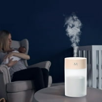 Humidifier with Colorful Night Light, Mini Mute Purifier for Bedroom Home, Efficient Humidification Compact Design, Easy to Use and Maintain