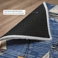 thumbnail image 6 of Addison Rugs Dream Shag Premium Machine Washable Transitional Sailboat Navy Rectangle Rug, 3' x 5', 6 of 8