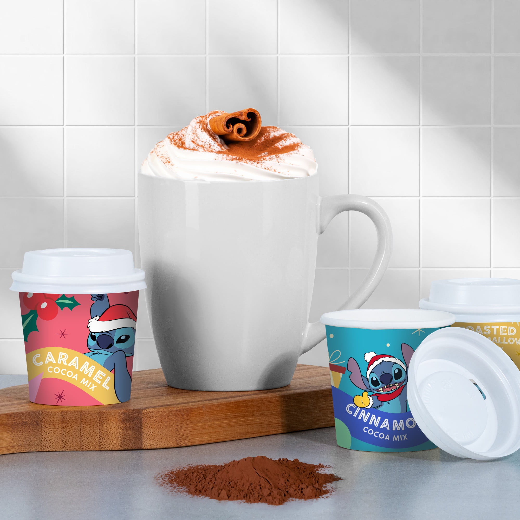 C COFFEE & C COCOA セット SCM Designs Gingerbread Man Latte Mug with Nestle Cocoa Gift