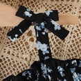 thumbnail image 4 of Fancifize Summer Camisole Dress for Girls Casual High Waist Flowy Sleeveless Dresses Kids Vacation Printed Sundress, 4 of 6