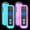 Blue and Purple, variant on for Roku-Remote-Cover,Compatible with All Roku TV Remote Glow in The Dark Silicone Protective Case Blue and Green 2-Pack