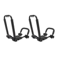 thumbnail image 1 of Foldable Kayak Roof Rack, Stably Fixed Canoe Top Mount Carrier Universal  Load Bearing Detachable 2pcs Easy Install  for Car Boat SUV, 1 of 8