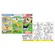 ANIMALS LEARNING MAT (BUNDLE OF 6) - SKILL BUILDERS - LEARNING MATS