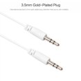 thumbnail image 3 of Cable de audio Cable jack estéreo de 3,5 mm Cable AUX de 1/8 a 1/8 para auriculares de coche FLhrweasw El nuevo, 3 of 7