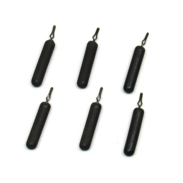 Harmony Fishing - Tungsten Skinny/Cylinder Dropshot Weights 6 Pack ...