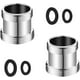 thumbnail image 1 of 2 Pieces 22/24mm Male To Male Faucet Adapter, 22mm Male To Male Npt Thread, Suitable For Kitchen Aerator Water Filter, 1 of 5