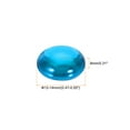 thumbnail image 2 of 50 Pcs Decorative Flat Glass Marbles 12-14mm Rock Vase Filler, Blue, 2 of 5
