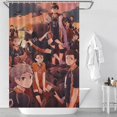 thumbnail image 3 of Haikyu!! Shower Curtain Waterproof Polyester Fabric Bathroom Curtain Decorative Set with 12 Hooks, 3 of 7