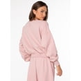 thumbnail image 2 of Celebrity Pink Women's and Women's Plus Pullover Sweatshirt, Sizes XS-4X, 2 of 7