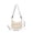 White, variant on Nylon Crossbody Bag for Women, Lightweight Casual Shoulder Purse, Waterproof Travel Handbag with Adjustable Strap for Work, School and Everyday Use