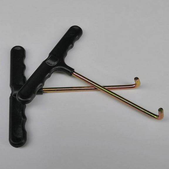 1Pc Trampoline Spring Pull Tool Trampoline T Hook Tool Tent Peg Puller Extractor