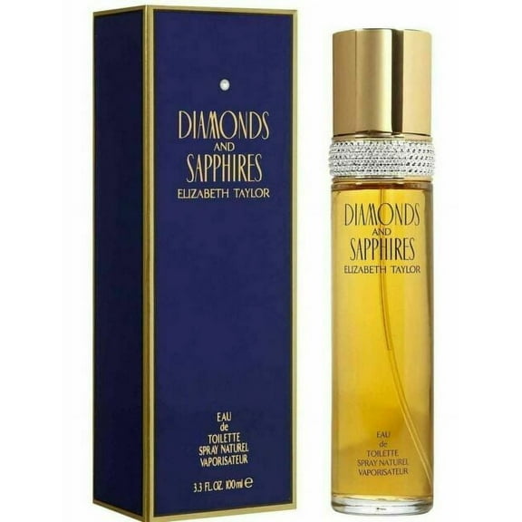 Elizabeth Taylor Diamonds and Sapphires Eau de Toilette 3.3 oz *EN