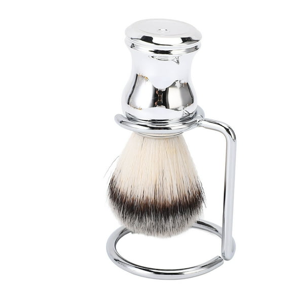 Pincel de Afeitar Con Soporte, Cepillo de Barba Con Kit de Barba de Hombre para el Soporte de Afeitado para la Amabilidad