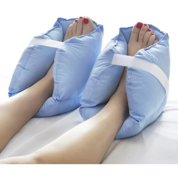 Almohadillas de cojin para el talon protectores de talon para pies botas para lesiones 1 par protector de tobillo alivio de la presion del dolor de llagas y ulceras Walmart en linea