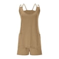 thumbnail image 5 of GILIGEGE 2 Piece Sets for Women Womens Athletic Dress Dress In Shorts Summer Workout Romper Dress 2025 Trendy Outfit Summer Lounge Sets Khaki S, 5 of 8