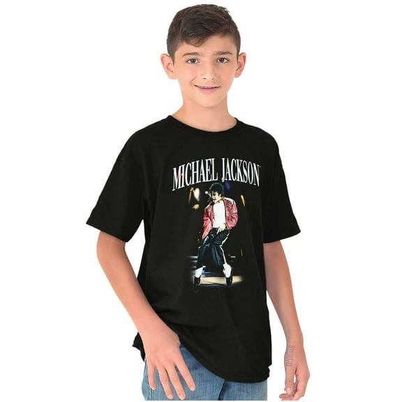 Michael Jackson Thriller Toe Stand Crewneck T Shirts Boy Girl Teen Brisco Brands XS