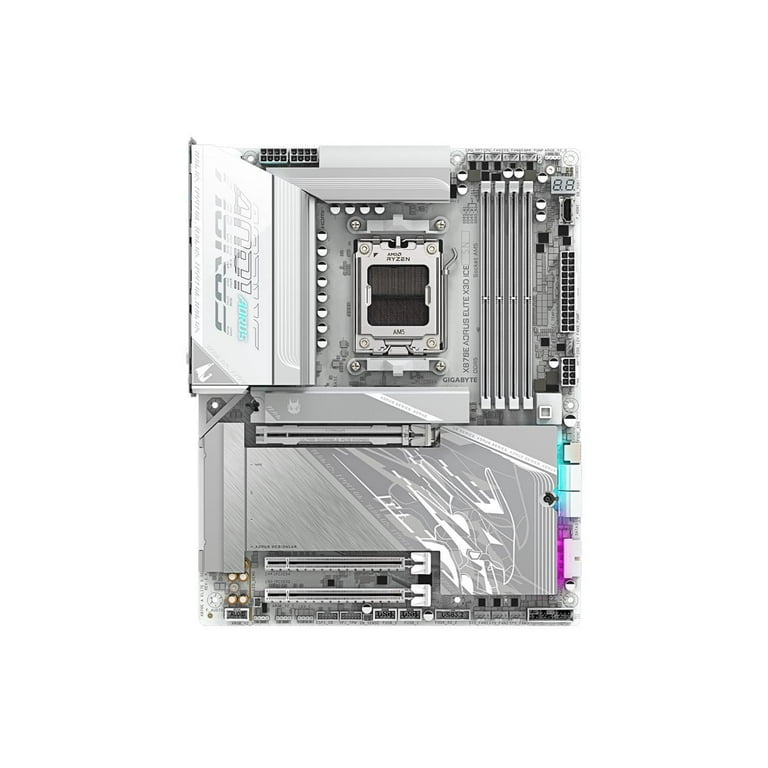 GIGABYTE X870E AORUS ELITE X3D ICE AM5 AMD X870E ATX Motherboard