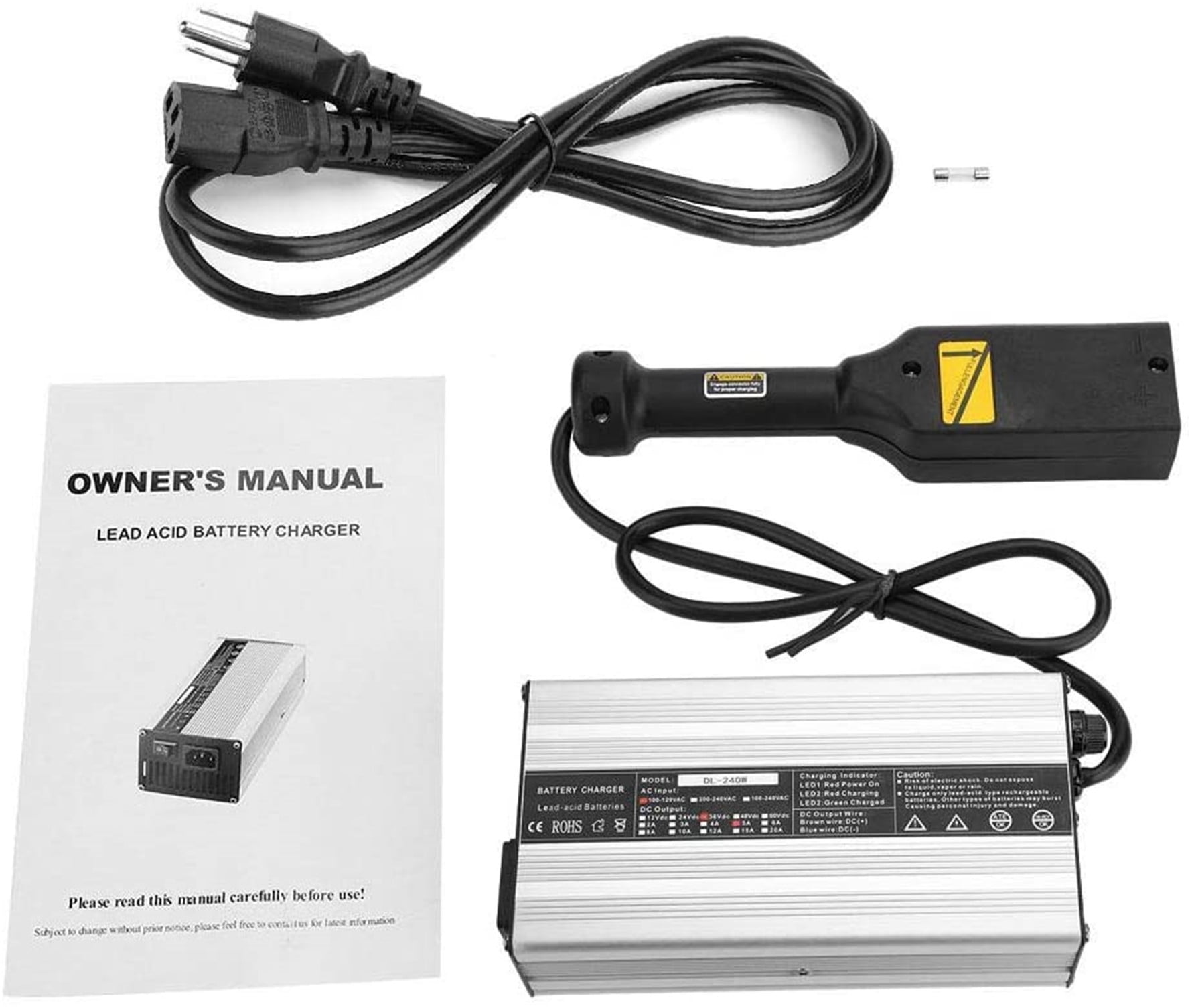 Labwork 36 Volt Battery Charger Replacement for EZGO TXT Medalist Golf Cart