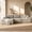 L-khaki, variant on Boneless Couch,108'' Modular Sectional Sofa, Cloud Couch with L-Shape Chaise & Deep Seat, Corduroy Upholstered Living Room Couch,Sectional Couches for Living Room Apartment, Beige