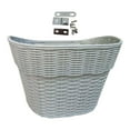 thumbnail image 2 of Almencla Bike Basket Bike Accessory Removable Most Adult Bikes Waterproof Cycling large gray, 2 of 8