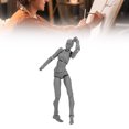 thumbnail image 1 of Drawing Figure Model,Small Scale Human Body Model Artist Draw Mannequin Painting Model Mannequin Jointed Doll Figure Models Sketching Figure Model, 1 of 7