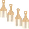 thumbnail image 1 of wonim44 4 PCS Bamboo Comb Set for Afro Hair, Natural Afro Pick for Thick Curly Hairs Anti-Static Wide-Tooth Detangling Combs Long Tooth Detangling Accessories for Men Women, 1 of 1